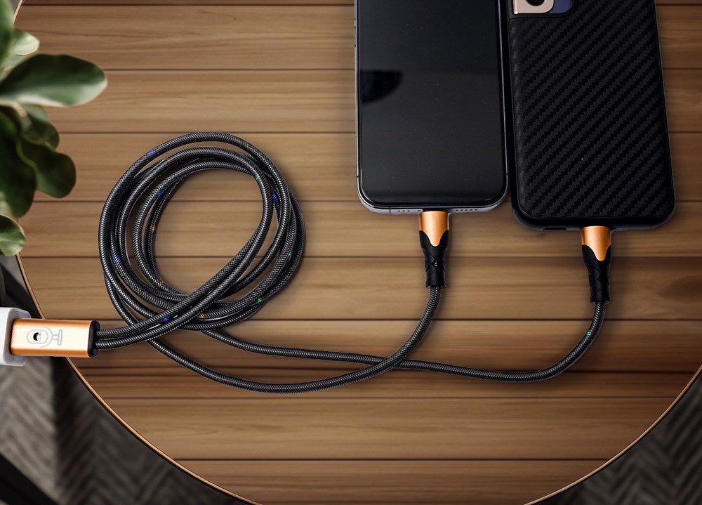 VoiceSync LED 2-in-1 Cable