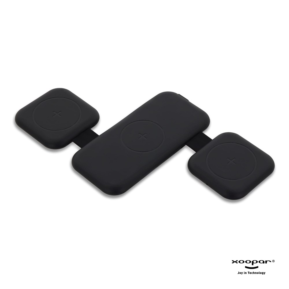 3188 | Xoopar Trafold 3 Wireless charger 15W - schwarz