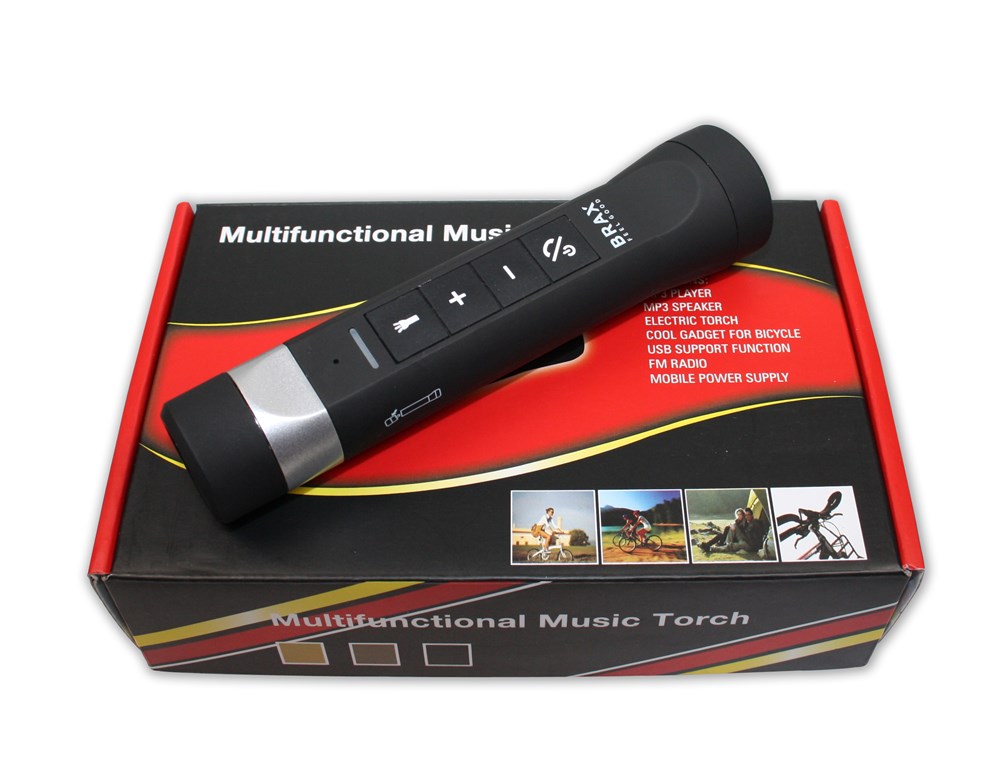 Multi Tool "MULTI light POWER SPEAKER" schwarz