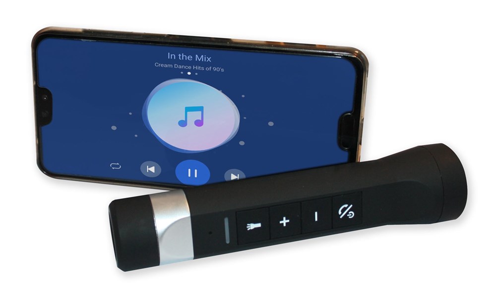 Multi Tool "MULTI light POWER SPEAKER" schwarz