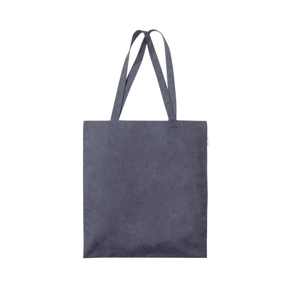 Geo - Tragetasche aus recyceltem Baumwolltuch (140 g/m²)