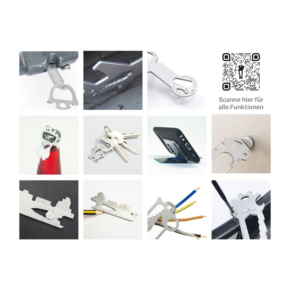Geschenkartikel: ROMINOX® Key Tool Airplane / Flugzeug (18 Funktionen) im Motiv-Mäppchen Super Dad Geschenkartikel: ROMINOX® Key Tool Airplane / Flugzeug (18 Funktionen) im Motiv-Mäppchen Super Dad