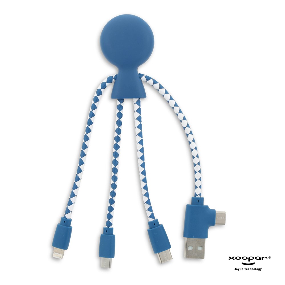 2081 | Xoopar Mr. Bio Charging cable - blau