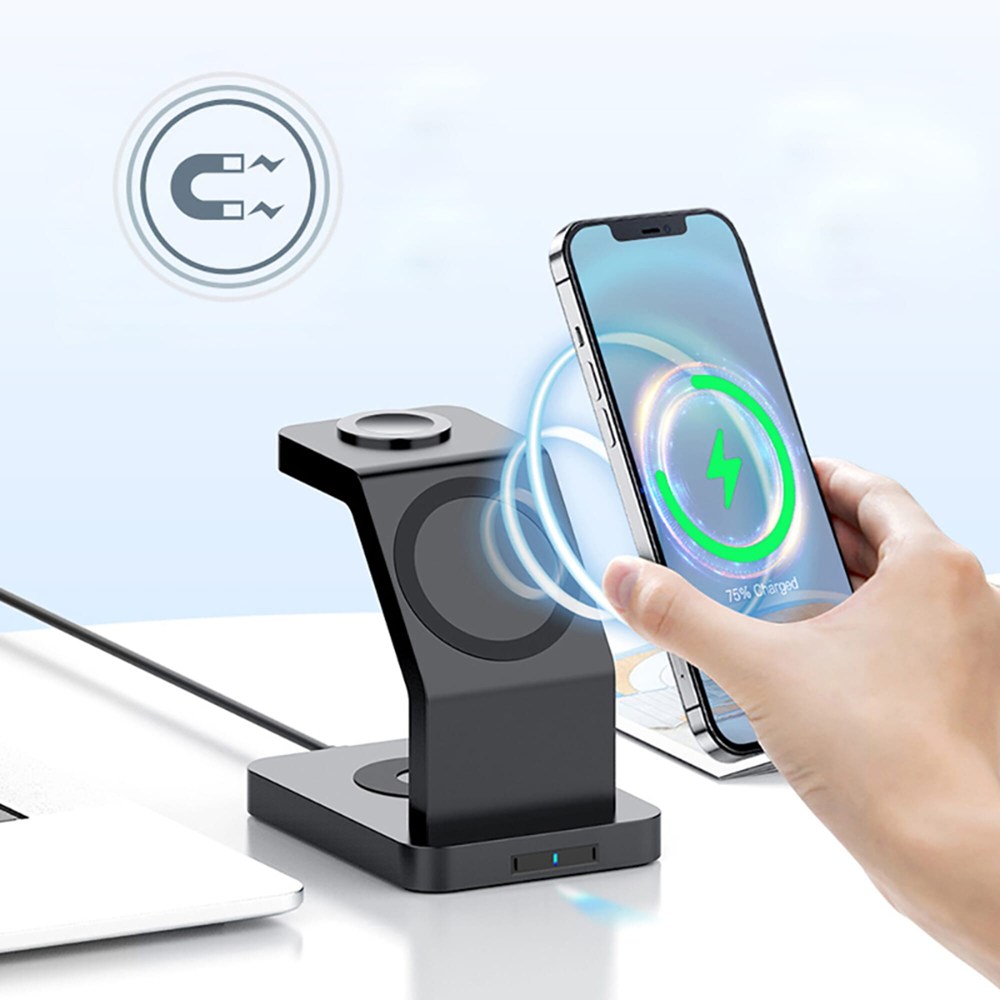 2708 | Xoopar Icon 3 in 1 Magnetic Wireless charger