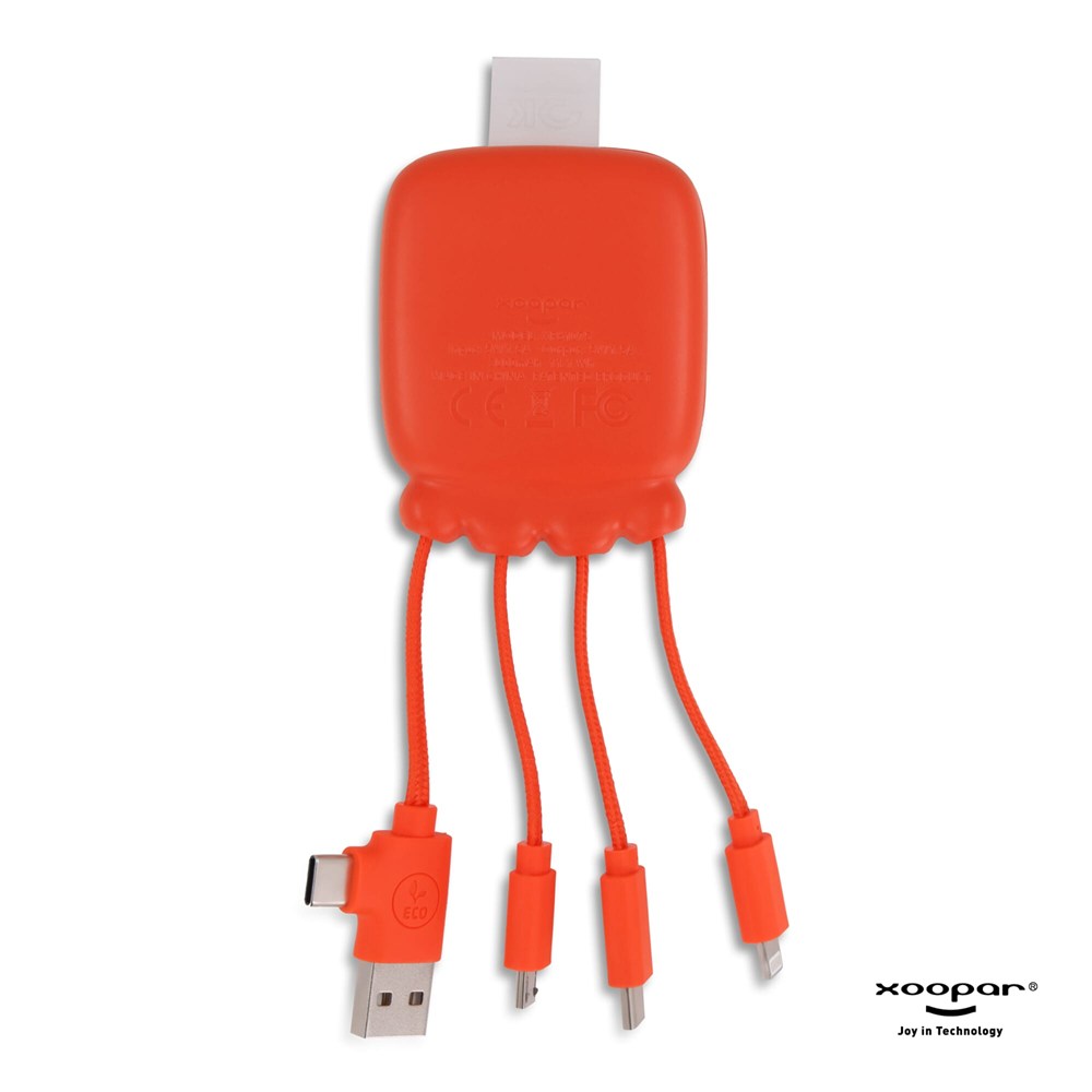 3192 | Xoopar Octopus Gamma 2 Powerbank with Bio Charging cable 3000mAh 
