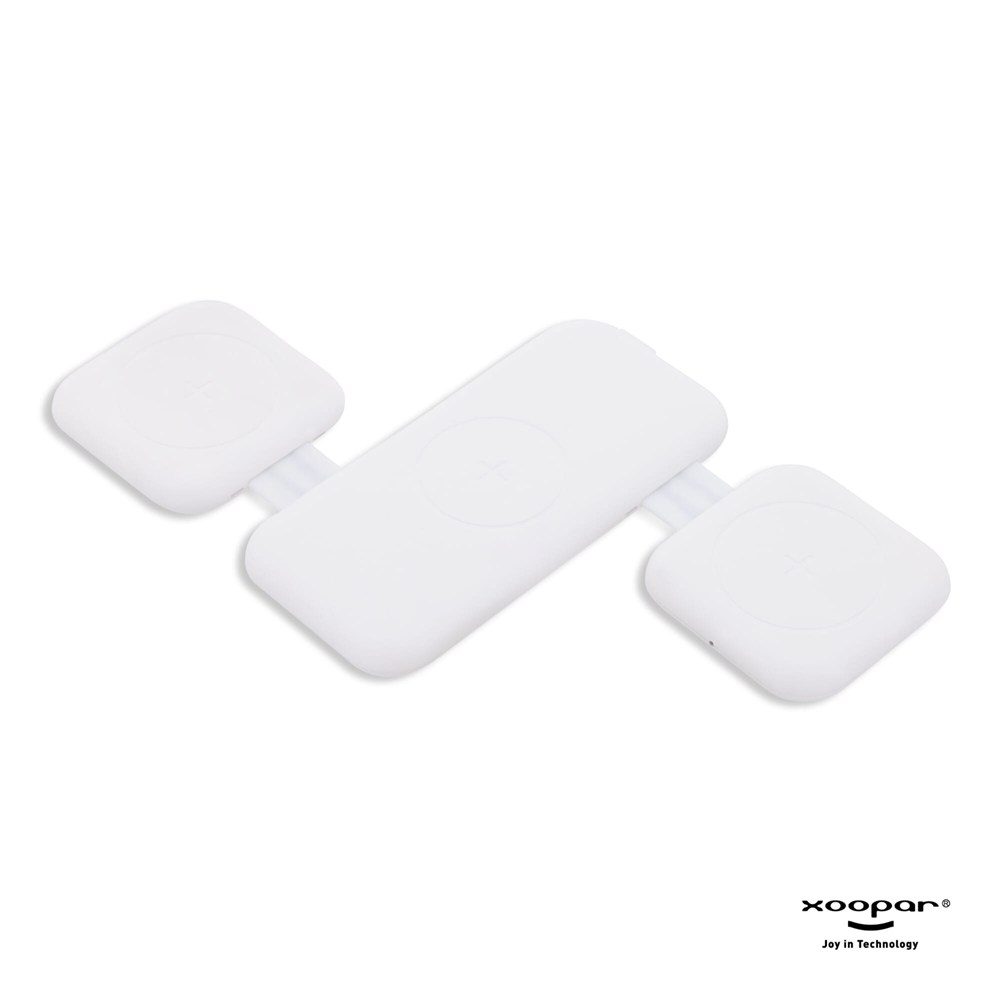 3188 | Xoopar Trafold 3 Wireless charger 15W - weiss