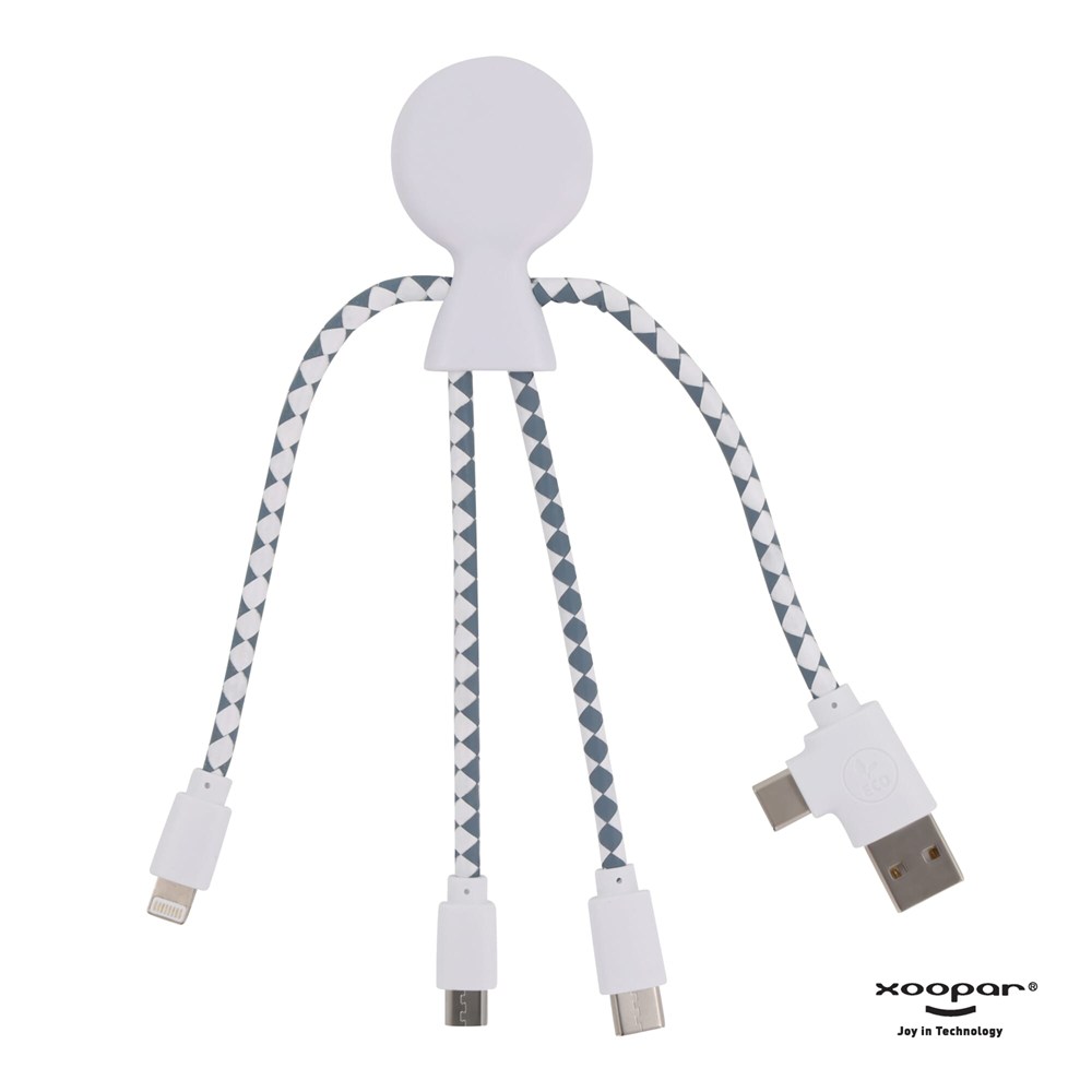 2081 | Xoopar Mr. Bio Charging cable - weiss